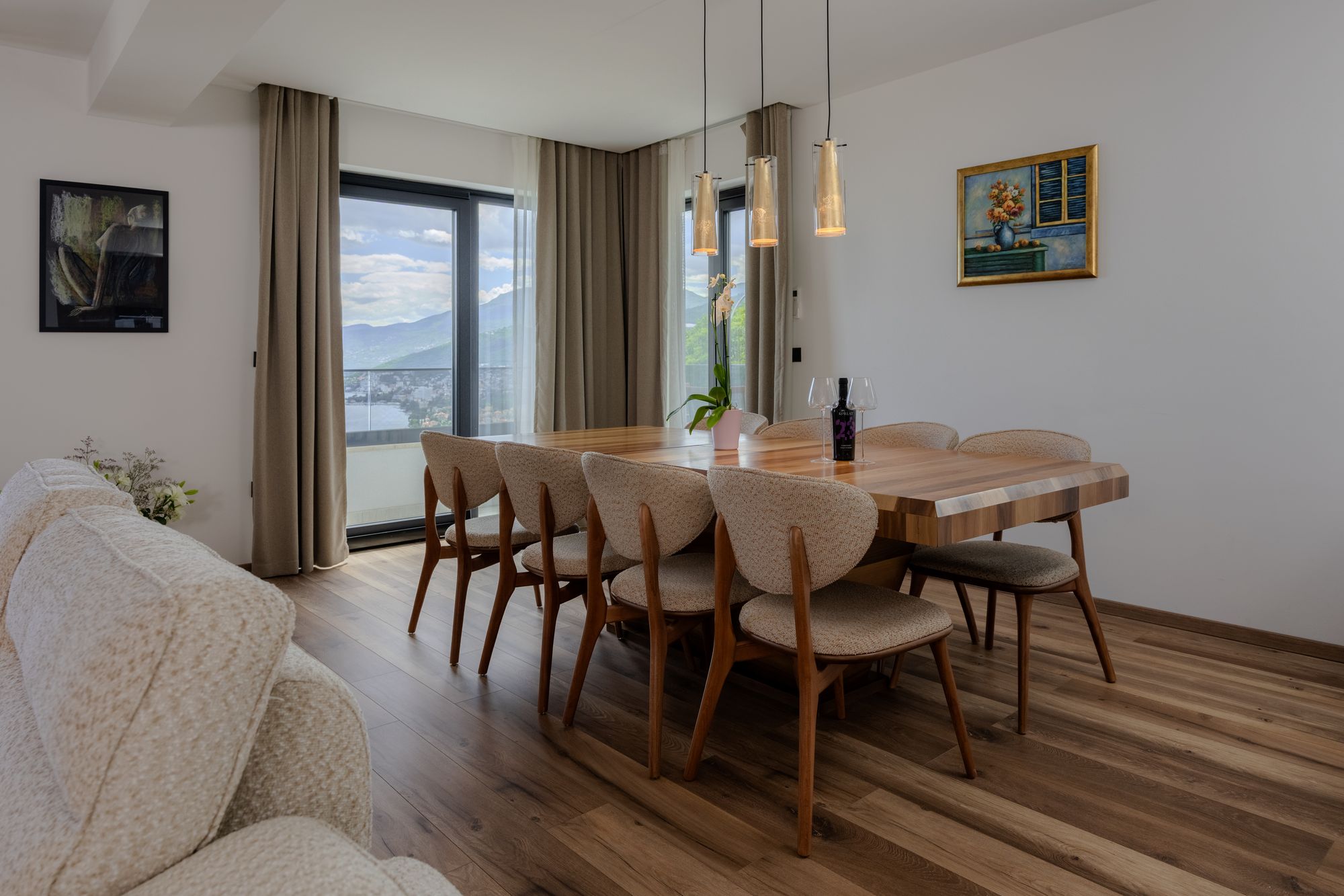 Apartment Azure – Essbereich