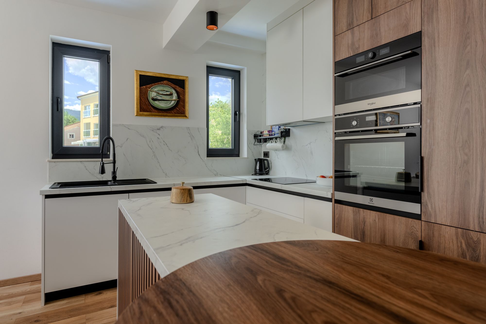 Apartment Azure – Voll ausgestattete Küche