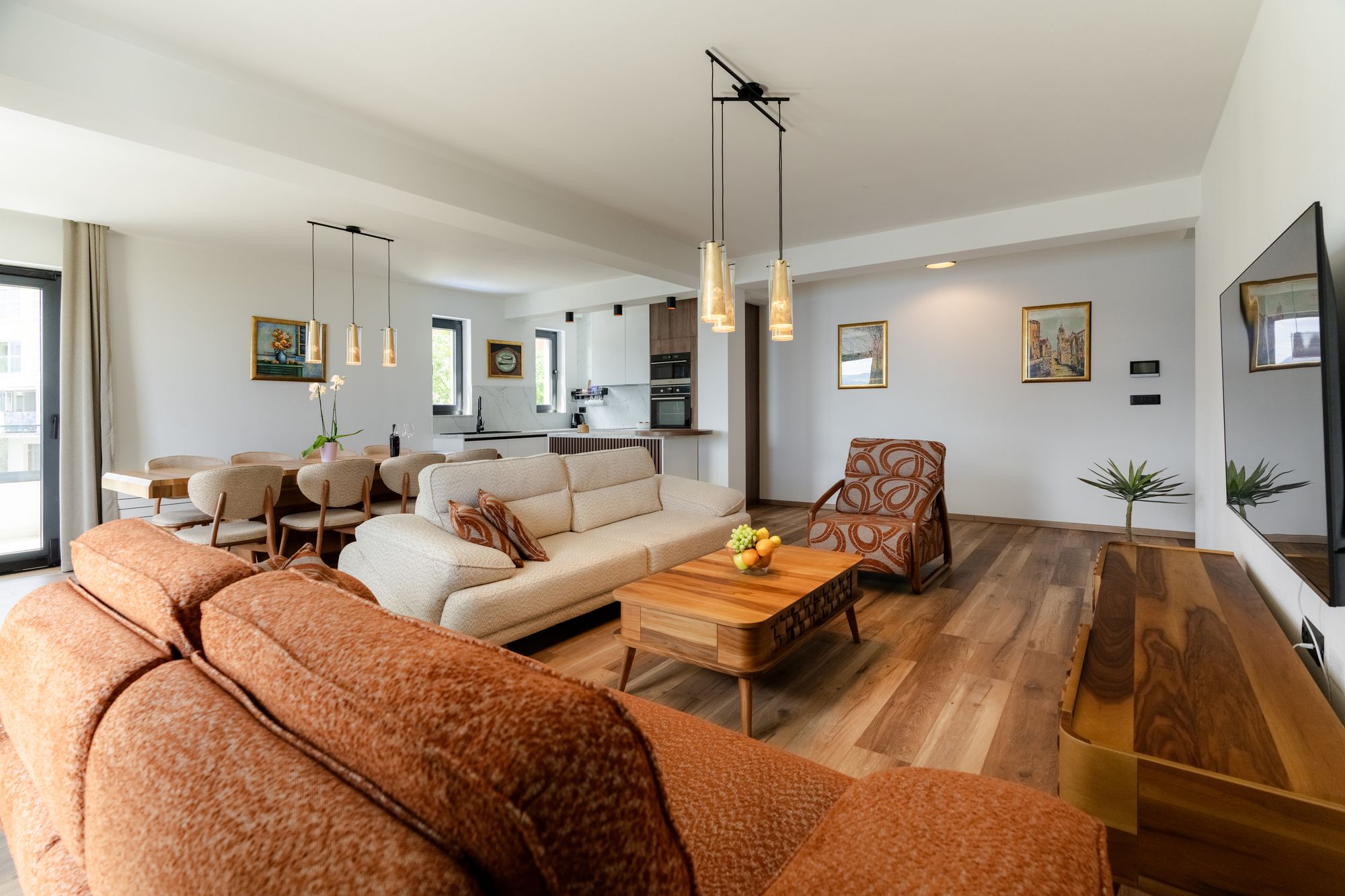 Apartment Azure – Wohnzimmer